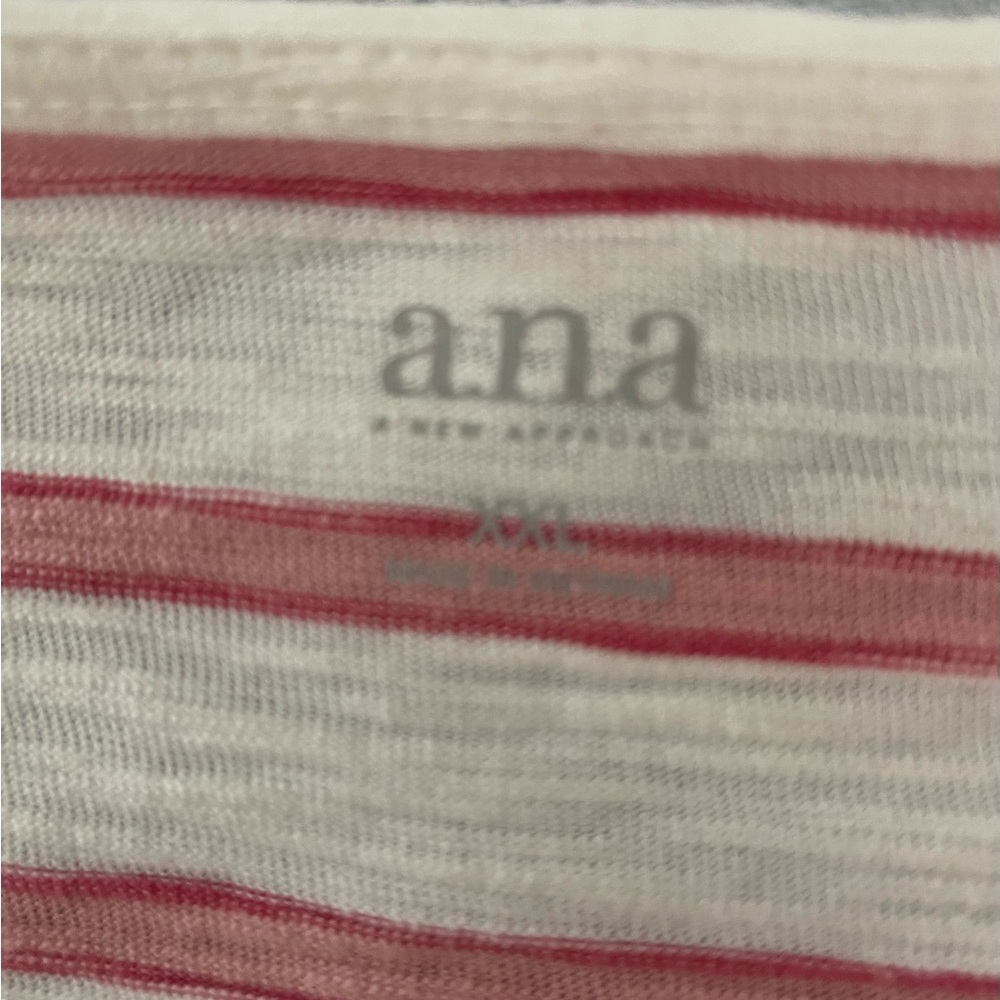 Pink/White. Anna Brand from JCPenney  Size XXL - Picture 3 of 4